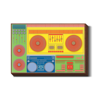 Boom Box Mania ! Wall Art