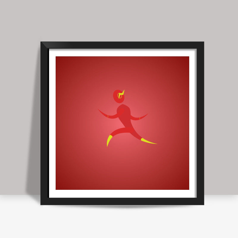 The Flash Square Art Prints