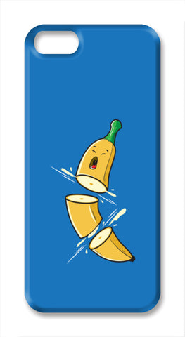 Sliced Banana iPhone SE Cases