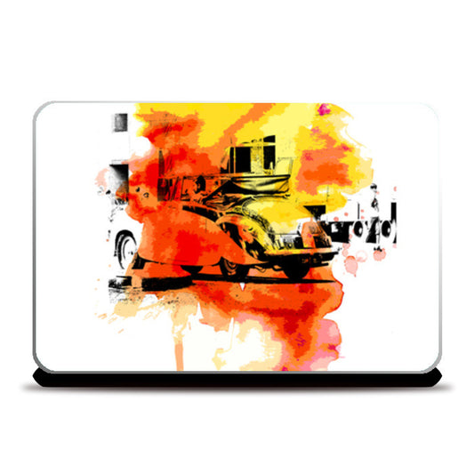 vintage car Laptop Skins