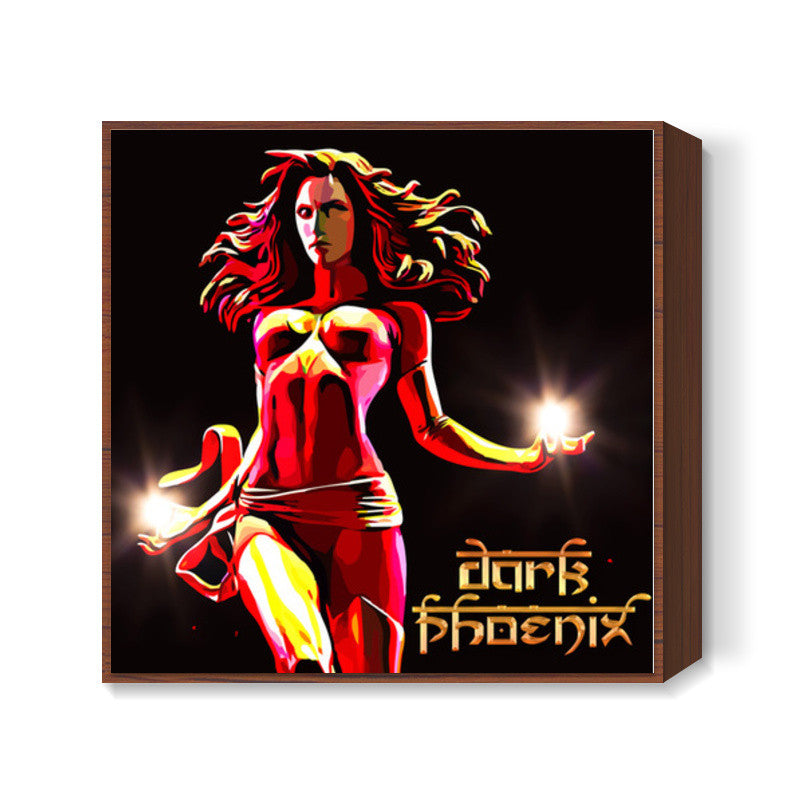 Dark Phoenix Square Art Prints