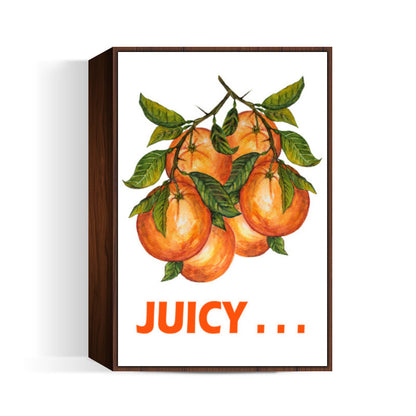 Bunch Of Oranges Fruit Painting Wall Art