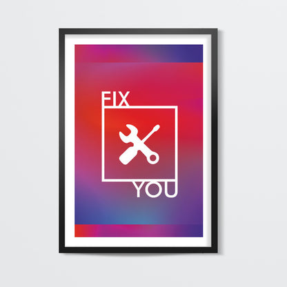 Coldplay Fix you Poster | Dhwani Mankad