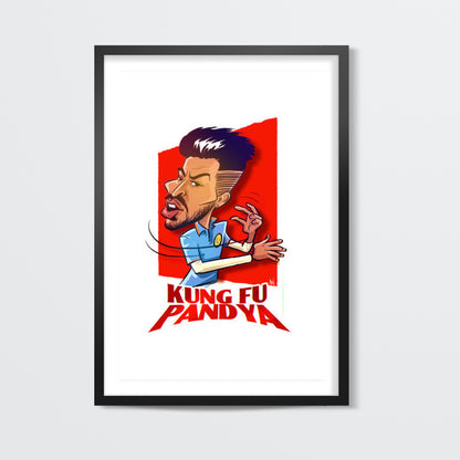 Kung Fu Pandya Wall Art