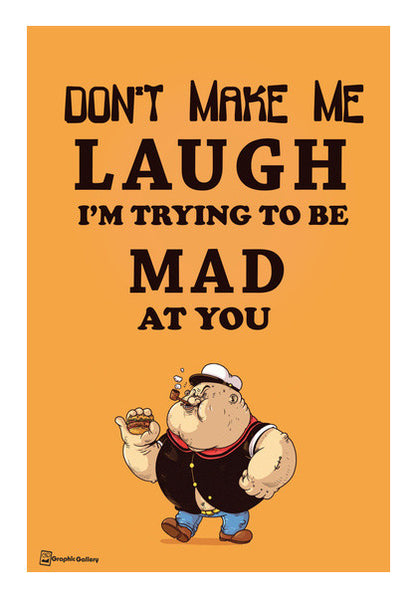 Mad At U Wall Art