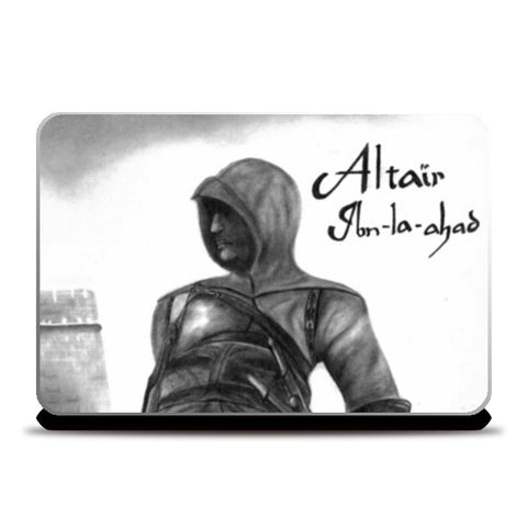Laptop Skins, Assassins Creed Altair Sketch Laptop Skins