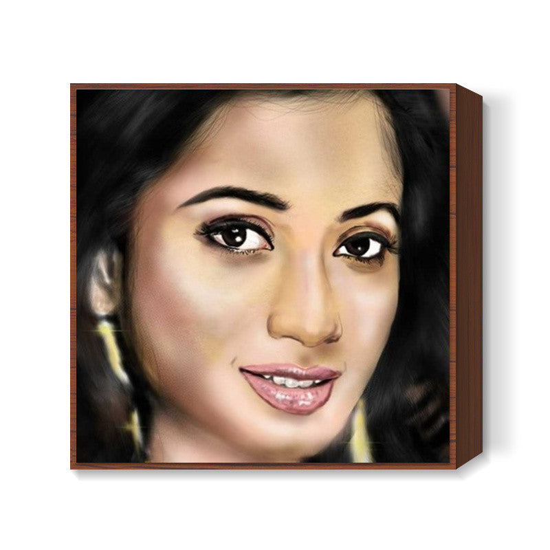 Voice Queen Shreya Square Art Prints