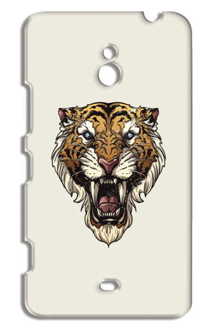 Saber Toothed Tiger Nokia Lumia 1320 Cases