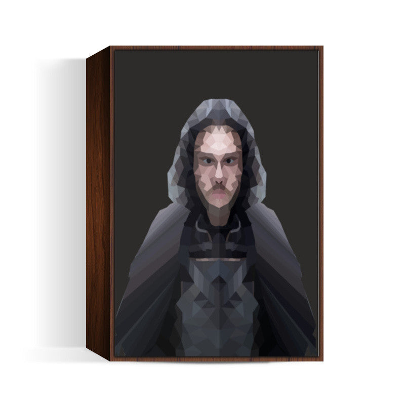 Johnsnow Cartoon - Game Of Thrones Wall Art