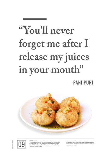 Junk Seduction_Pani Puri Wall Art