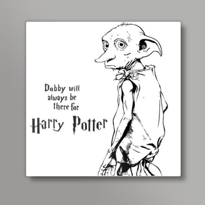DOBBY LOVE! Square Art Prints