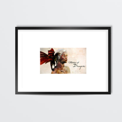 Daenerys Targeryn, Mother of Dragons Wall Art