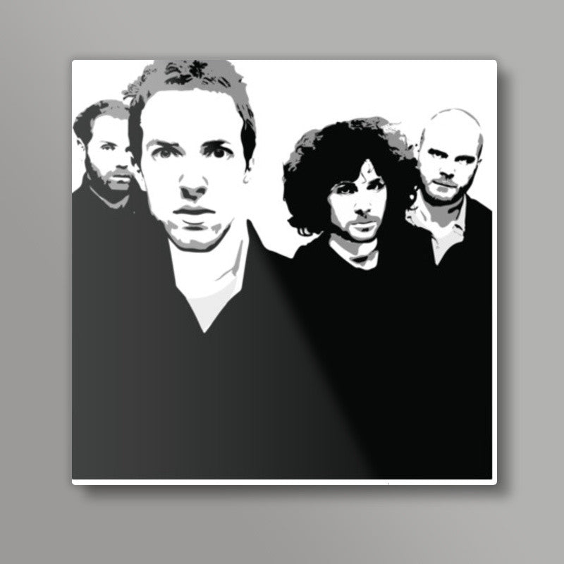 COLDPLAY Square Art Prints