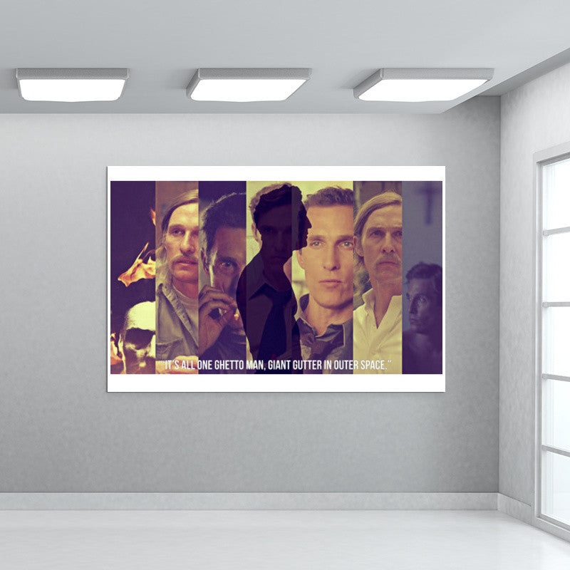 Rustin Cohle Wall Art