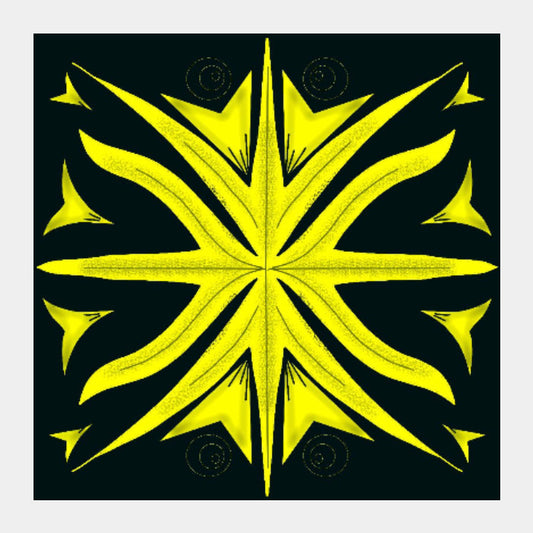 Square Art Prints, Leafy Square Art Prints | Pratyasha Nithin, - PosterGully