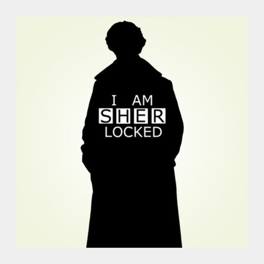 Sherlock Square Art Prints