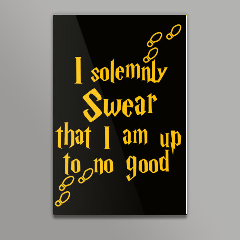 Harry Potter | I Solemnly Swear that i am up to no good Wall Art