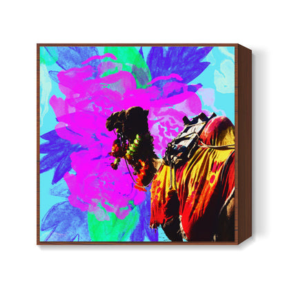 Indie Camel | Pop Art Square Art Prints