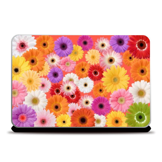 Flowers everywhere Laptop Skins