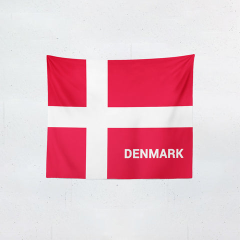 Denmark Flag Tapestries | #Footballfan