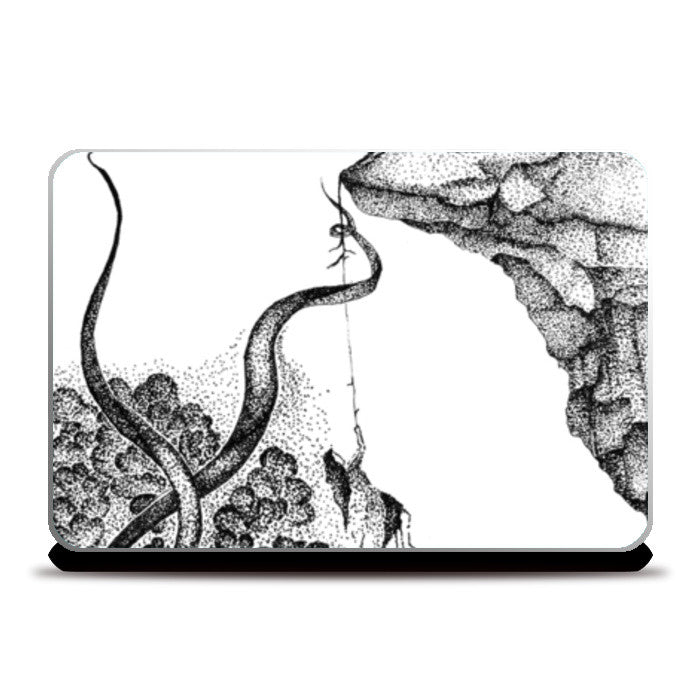 The Falling Lady Shall Rise Laptop Skins