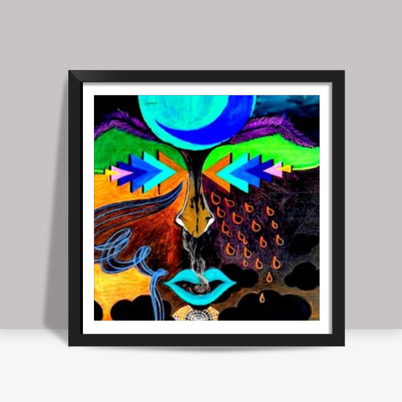 trance Square Art Prints