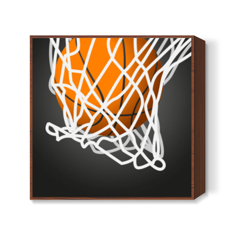 Basketball Square Art Prints