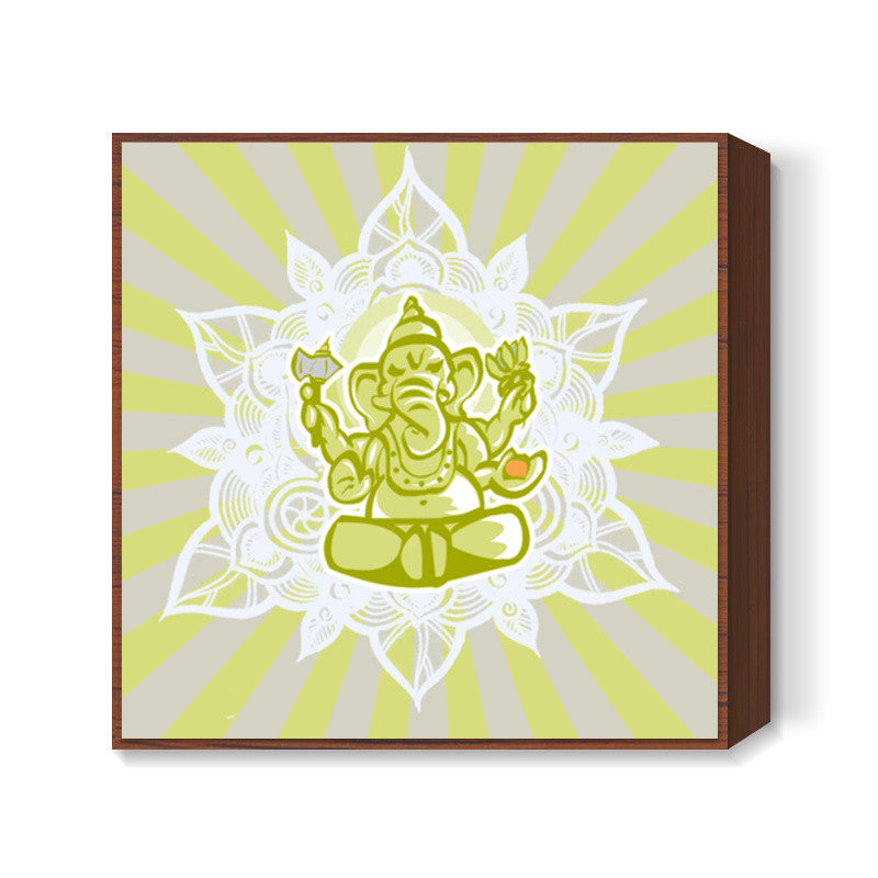 ganesha Square Art Prints