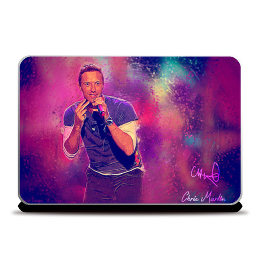 Laptop Skins, Chris Martin Coldplay Painting Laptop Skins