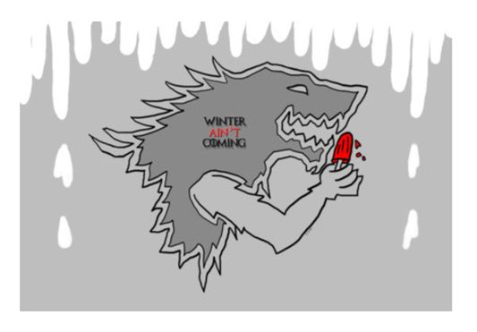 Wall Art, Winter aint Coming | Ayushi Teotia Wall Art