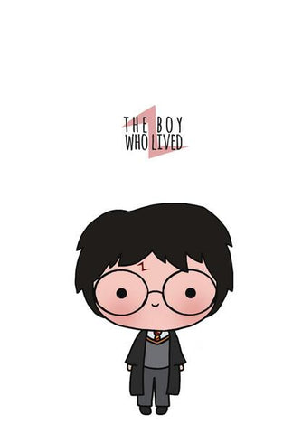 PosterGully Specials, Harry Potter doodle Wall Art