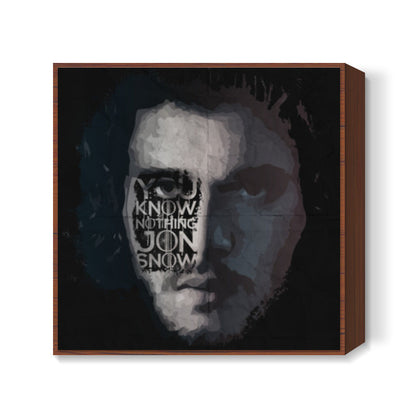 GOT Jon Snow Square Art Prints