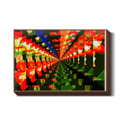 Flower Tunnel Wall Art