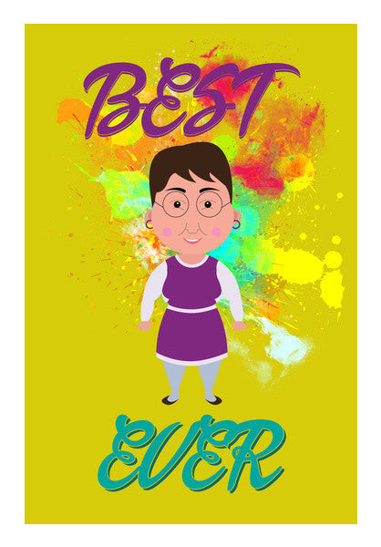 Best Mom Ever Graphic Art PosterGully Specials