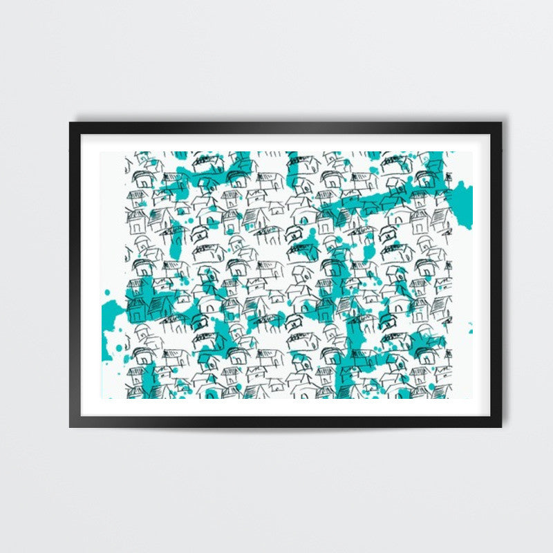 little huts Wall Art