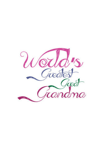 World's Greatest Great Grandma Art PosterGully Specials