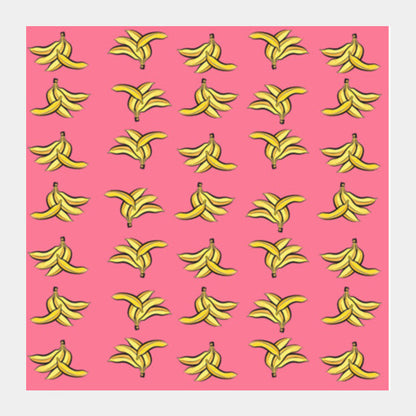 banana Square Art Prints