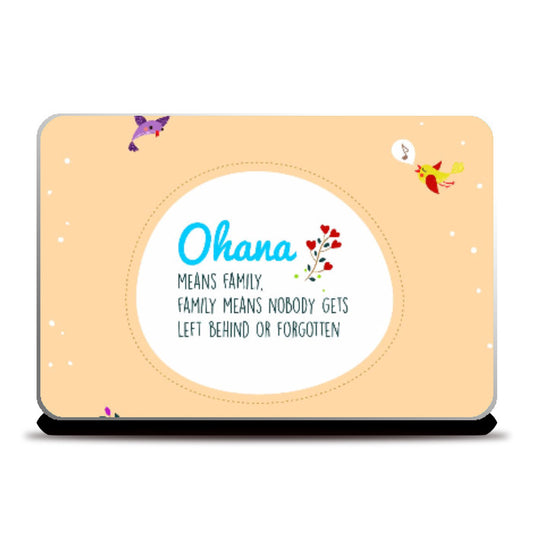 Laptop Skins, Ohana Laptop Skin