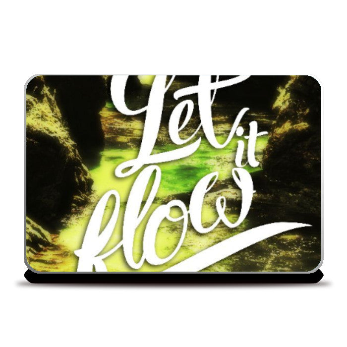 Laptop Skins, Let it Flow Laptop Skin