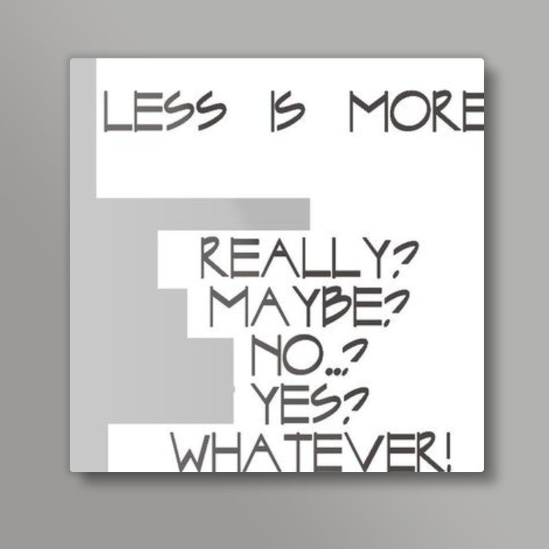 Architect series : less is more