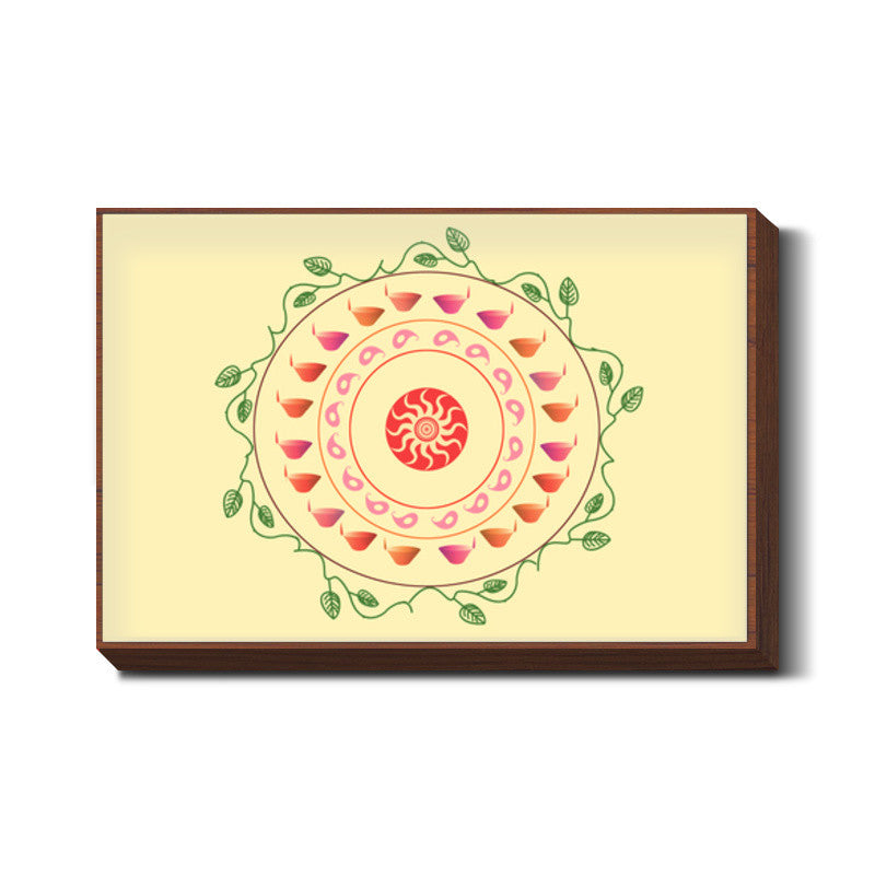 Diya  Wall Art
