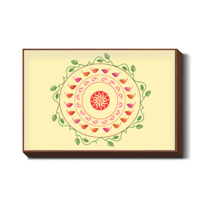 Diya  Wall Art