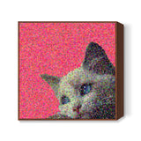 Cat love Square Art Prints