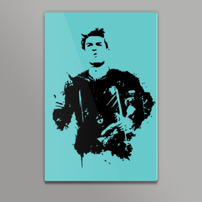 Ronaldo Minimal Design Wall Art