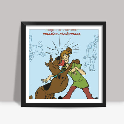 Scooby Doo Square Art Prints