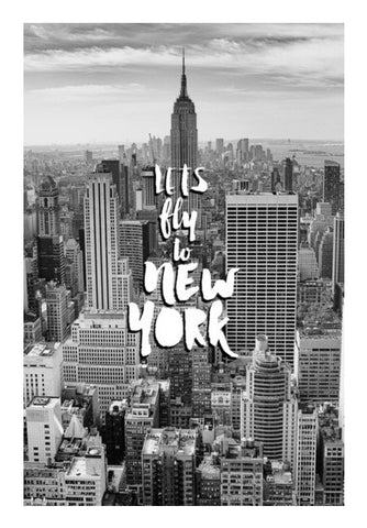 Wall Art, Lets Fly to New York Wall Art