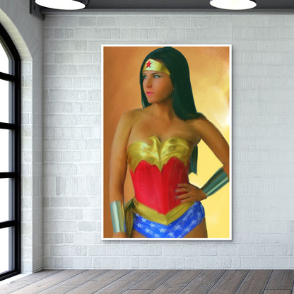 Wonder Woman Wall Art | Divakar Singh