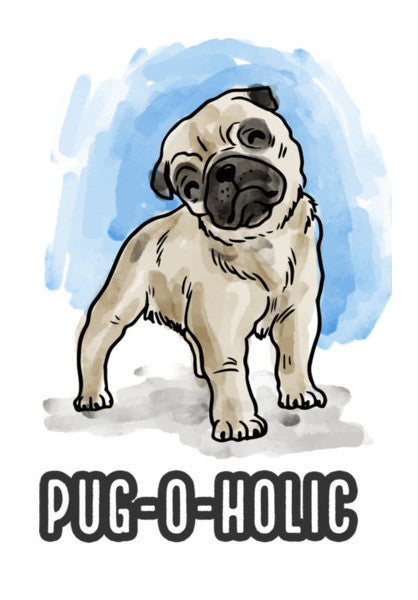 Wall Art, Pug-o-holic Wall Art