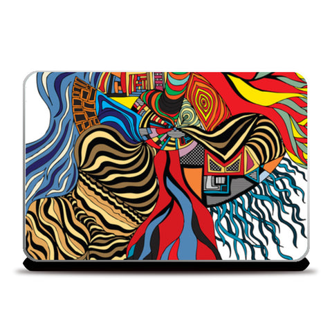 Psychedelic mania! Laptop Skins