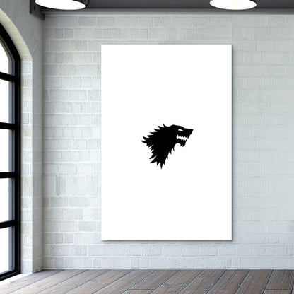 Game Of Thrones, Starks, Winter Is Coming, Direwolf, John Snow Wall Art
